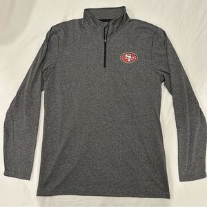 San Francisco 49ers Quarter Zip Pullover